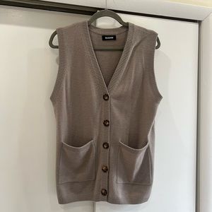 NW NAADAM 100% cashmere vest